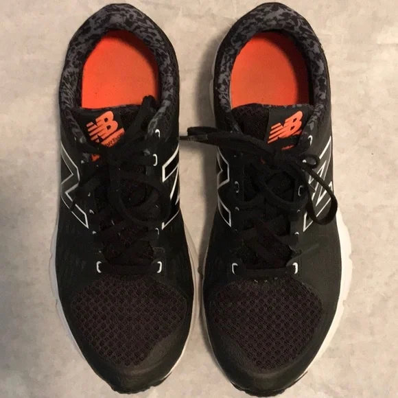 New Balance size 9.5 Black White Orange Camo 9.5 Cush - Picture 3 of 11